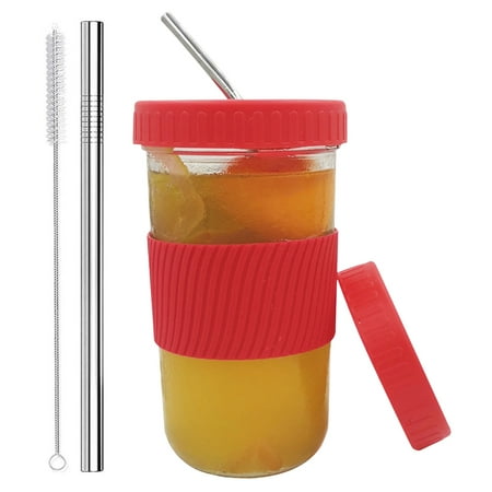 Catinbow Jar Cup Multifunctional Smoothie Tea Drink Bottle with Lid for Mason
Catinbow Jar Cup Multifunctional Smoothie Tea Drink Bottle with Lid for Mason