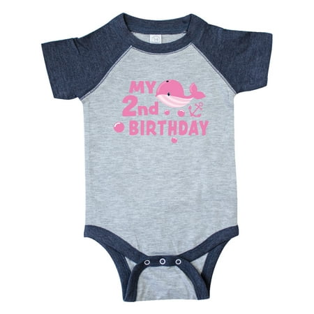 Inktastic Nautical My 2nd Birthday with Pink Whale Gift Baby Boy or Baby Girl Bodysuit
Inktastic Nautical My 2nd Birthday with Pink Whale Gift Baby Boy or Baby Girl Bodysuit