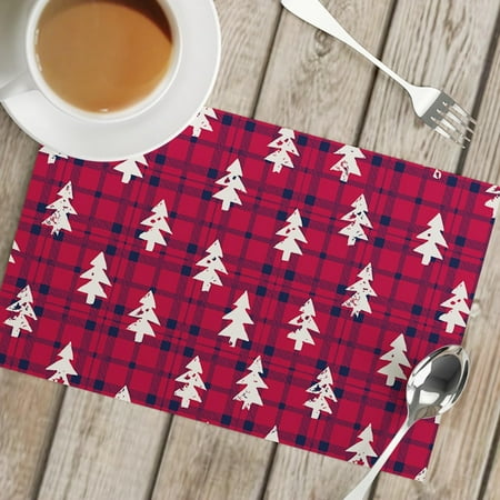 Chailin Christmas Linen Placemat Insulated Mat Table Mat Party Home Napkins Holiday 
Chailin Christmas Linen Placemat Insulated Mat Table Mat Party Home Napkins Holiday