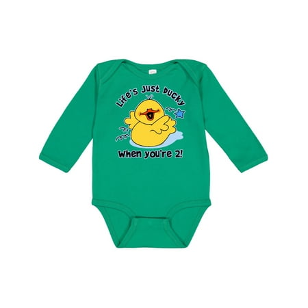 Inktastic Life s Ducky 2nd Birthday Gift Baby Boy or Baby Girl Long Sleeve Bodysuit
Inktastic Life s Ducky 2nd Birthday Gift Baby Boy or Baby Girl Long Sleeve Bodysuit