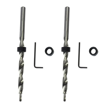 2Pcs Countersink Drill Bit Set Hex Woodworking Hole Countersunk Head Drill Wood Hole Reamers (9.5mm Hex + 9.5mm Round) 
2Pcs Countersink Drill Bit Set Hex Woodworking Hole Countersunk Head Drill Wood Hole Reamers (9.5mm Hex + 9.5mm Round)