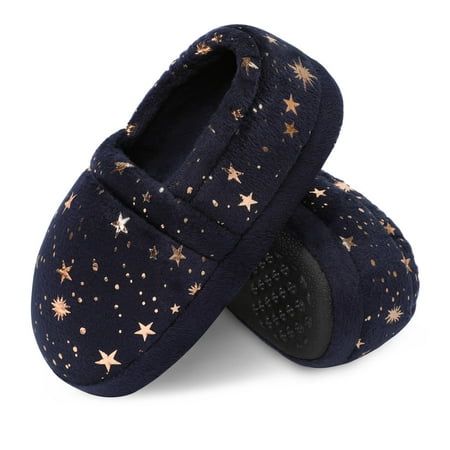 HOMEHOT Kids Toddler Slippers for Girls Cozy Memory Foam House Shoes Boys Bedroom Slippers Blue Size 2-3 Female
HOMEHOT Kids Toddler Slippers for Girls Cozy Memory Foam House Shoes Boys Bedroom Slippers Blue Size 2-3 Female