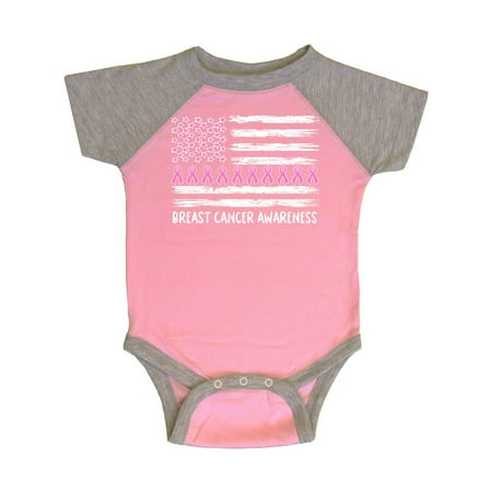 Inktastic Breast Cancer Awareness Pink Ribbons and Flag Gift Baby Boy or Baby Girl Bodysuit
Inktastic Breast Cancer Awareness Pink Ribbons and Flag Gift Baby Boy or Baby Girl Bodysuit