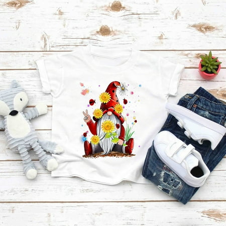 RPVATI Baby Boys Girls Short Sleeve Crewneck T-Shirt Toddler Sunflowers Bee Graphic Tee 18M-5Y
RPVATI Baby Boys Girls Short Sleeve Crewneck T-Shirt Toddler Sunflowers Bee Graphic Tee 18M-5Y