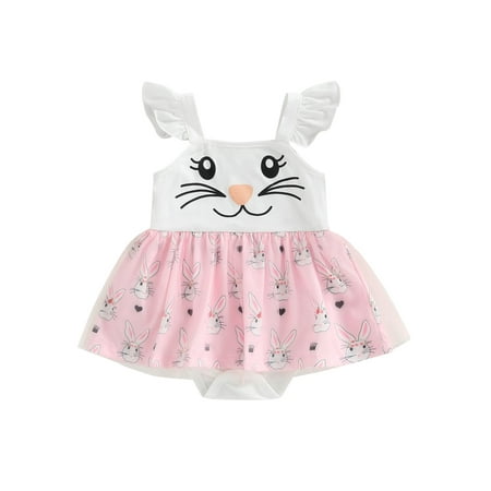 Musuos Baby Girls Easter Casual Romper Flying Sleeve Cartoon Rabbit Print Tutu Playsuit
Musuos Baby Girls Easter Casual Romper Flying Sleeve Cartoon Rabbit Print Tutu Playsuit