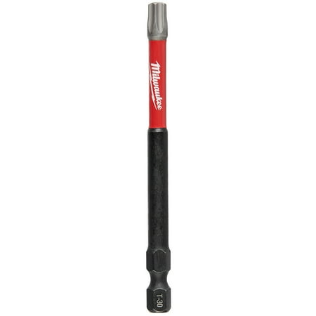 25 Pk Milwaukee 48-32-4598 3-1/2 Power Bit Torx T30 
25 Pk Milwaukee 48-32-4598 3-1/2 Power Bit Torx T30
