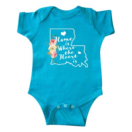 Inktastic Louisiana Home is Where the Heart is with Watercolor Floral Gift Baby Boy or Baby Girl Bodysuit
Inktastic Louisiana Home is Where the Heart is with Watercolor Floral Gift Baby Boy or Baby Girl Bodysuit