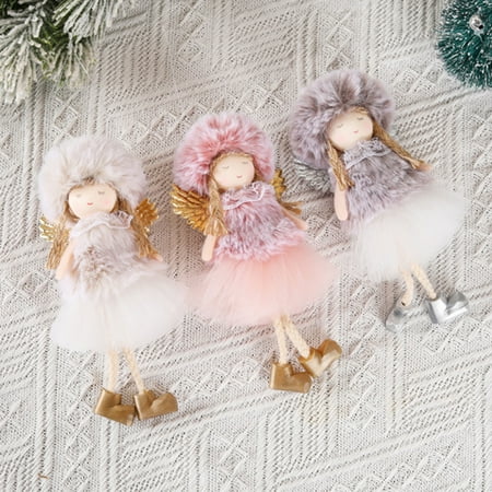 Travelwant 3Packs Christmas Tree Plush Doll Ornament Christmas Angel Girl Ornaments Fairy Elk Angel Doll Pendant Christmas Tree Angel Doll Pendant Christmas Tree
Travelwant 3Packs Christmas Tree Plush Doll Ornament Christmas Angel Girl Ornaments Fairy Elk Angel Doll Pendant Christmas Tree Angel Doll Pendant Christmas Tree