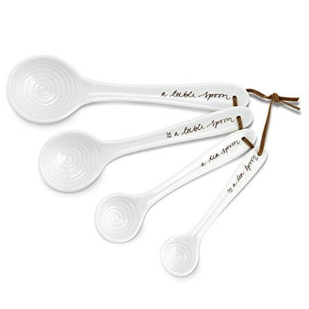 Portmeirion Sophie Conran White Measuring Spoons Set of 4