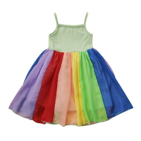 Utoimkio Toddler Girl Dresses Sleeveless Halter Princess Dresses for Girls Toddler Baby Girls Sleeveless Rainbow Printed Suspender Princess Dress
Utoimkio Toddler Girl Dresses Sleeveless Halter Princess Dresses for Girls Toddler Baby Girls Sleeveless Rainbow Printed Suspender Princess Dress