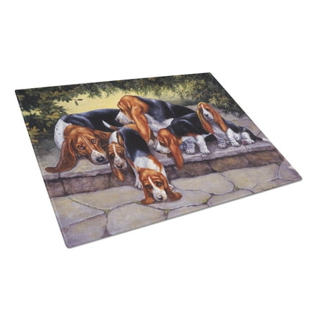 Carolines Treasures BDBA0276LCB Basset Hound Puppies Momma and Daddy Glass Cutting Board Large 12H x 16W multicolor
Carolines Treasures BDBA0276LCB Basset Hound Puppies Momma and Daddy Glass Cutting Board Large 12H x 16W multicolor