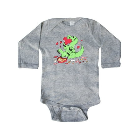Inktastic Raptor Destroying Heart Chocolate Box Gift Baby Boy or Baby Girl Long Sleeve Bodysuit
Inktastic Raptor Destroying Heart Chocolate Box Gift Baby Boy or Baby Girl Long Sleeve Bodysuit