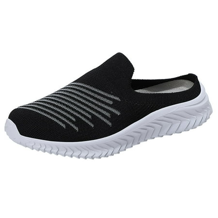 Quealent Adult Women Shoes House Sandals with Support Women s New Middle Aged Mother Wears Baotou Semi Slippers Flat House Shoes Size 6 Women Black 8
Quealent Adult Women Shoes House Sandals with Support Women s New Middle Aged Mother Wears Baotou Semi Slippers Flat House Shoes Size 6 Women Black 8