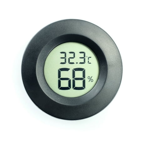 Yozhu 1 Pack Hygrometer Thermometer Digital LCD Monitor Outdoor Humidity Gauge for Indoor/Outdoor Humidifiers Dehumidifiers Greenhouse Basement Babyroom Black Round
Yozhu 1 Pack Hygrometer Thermometer Digital LCD Monitor Outdoor Humidity Gauge for Indoor/Outdoor Humidifiers Dehumidifiers Greenhouse Basement Babyroom Black Round