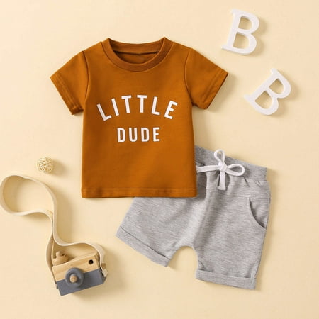 CQCYD Toddler Baby Boy Summer Clothes Short Sleeve Cartoon Stripe Print T-shirt Tops Shorts Set 2pcs Casual Outfit Casual Pocket Shorts Suit Minimalist Casual Set
CQCYD Toddler Baby Boy Summer Clothes Short Sleeve Cartoon Stripe Print T-shirt Tops Shorts Set 2pcs Casual Outfit Casual Pocket Shorts Suit Minimalist Casual Set