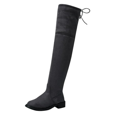 hopeusnice Suede Thigh High Boots for Women Low Heel Over The Knee High Boots Comfortable Soft Long Tall Boots Zipper Up Fashion Party Boots Gray 36
hopeusnice Suede Thigh High Boots for Women Low Heel Over The Knee High Boots Comfortable Soft Long Tall Boots Zipper Up Fashion Party Boots Gray 36