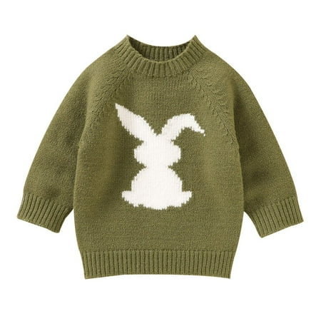 Xmarks Infant Toddler Baby Girl Boy Bunny Print Knit Sweater Pullover Sweatshirt Warm Long Sleeve Shirt Tops Knitted Fall Winter Clothes Green 6M-3T
Xmarks Infant Toddler Baby Girl Boy Bunny Print Knit Sweater Pullover Sweatshirt Warm Long Sleeve Shirt Tops Knitted Fall Winter Clothes Green 6M-3T