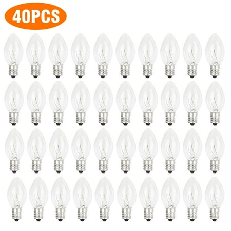 EEEkit 40Pcs 15W Incandescent Light Bulbs E12 Base for Salt Lamp Chandelier Replacement Warm White
EEEkit 40Pcs 15W Incandescent Light Bulbs E12 Base for Salt Lamp Chandelier Replacement Warm White