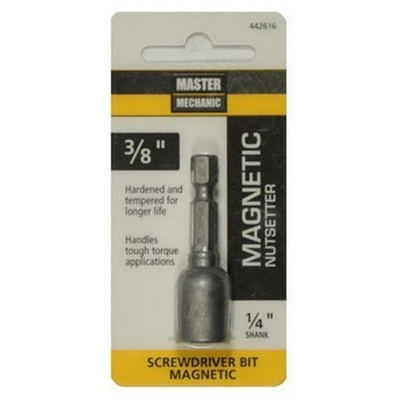 Disston 255396 0.37 in. Master Mechanic Impact Magnetic Nut Drivers Pack of 2