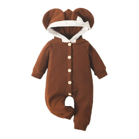 Borniu Infants Toddlers Elephant Ears One-piece Romper Baby Girls Boys Cute Autumn Winter Outside Onesies 0-18 Months
Borniu Infants Toddlers Elephant Ears One-piece Romper Baby Girls Boys Cute Autumn Winter Outside Onesies 0-18 Months