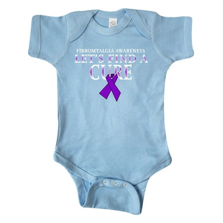 Inktastic Fibromyalgia Awareness Let s Find a Cure with Purple Ribbon Gift Baby Boy or Baby Girl Bodysuit 
Inktastic Fibromyalgia Awareness Let s Find a Cure with Purple Ribbon Gift Baby Boy or Baby Girl Bodysuit