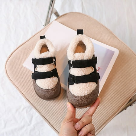 RUICUW Toddler s Casual Board Shoes Winter Boys Black Retro Splicing Casual Non Slip Walking Outdoor Cotton Warm Shoes Girls Shoes 2-2.5 Years
RUICUW Toddler s Casual Board Shoes Winter Boys Black Retro Splicing Casual Non Slip Walking Outdoor Cotton Warm Shoes Girls Shoes 2-2.5 Years