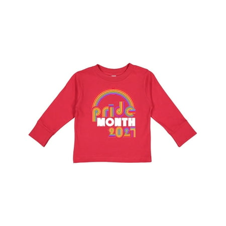 Inktastic Pride Month 2021 Rainbow Retro Look Gift Toddler Boy or Toddler Girl Long Sleeve T-Shirt
Inktastic Pride Month 2021 Rainbow Retro Look Gift Toddler Boy or Toddler Girl Long Sleeve T-Shirt
