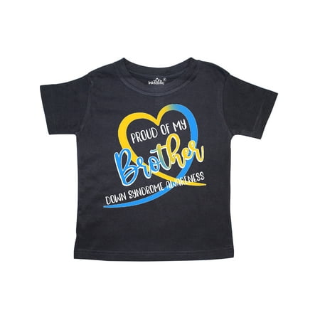 Inktastic Proud of my Brother Down Syndrome Awareness Heart Ribbon Gift Toddler Boy or Toddler Girl T-Shirt
Inktastic Proud of my Brother Down Syndrome Awareness Heart Ribbon Gift Toddler Boy or Toddler Girl T-Shirt