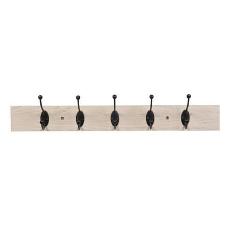 212 Main PHO-0RHO4WND-US Wall-Mounted Holder with 5-Hook for Household Organizer - Wood
212 Main PHO-0RHO4WND-US Wall-Mounted Holder with 5-Hook for Household Organizer - Wood
