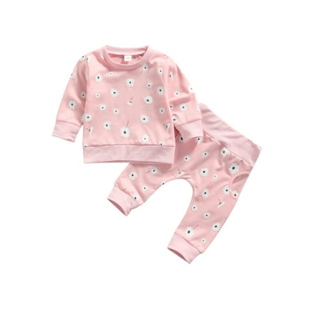 BrilliantMe Infant Baby Girls Clothes Sets Flower Print Pullover Sweatshirts Long Pants 2Pcs Outfits 9-12 Months
BrilliantMe Infant Baby Girls Clothes Sets Flower Print Pullover Sweatshirts Long Pants 2Pcs Outfits 9-12 Months