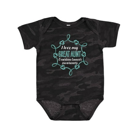 Inktastic I Love My Great Aunt Ovarian Cancer Awareness Gift Baby Boy or Baby Girl Bodysuit
Inktastic I Love My Great Aunt Ovarian Cancer Awareness Gift Baby Boy or Baby Girl Bodysuit