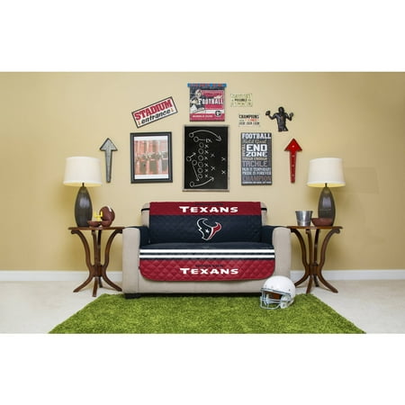 NFL Licensed Furniture Protector, Love Seat, Houston Texans