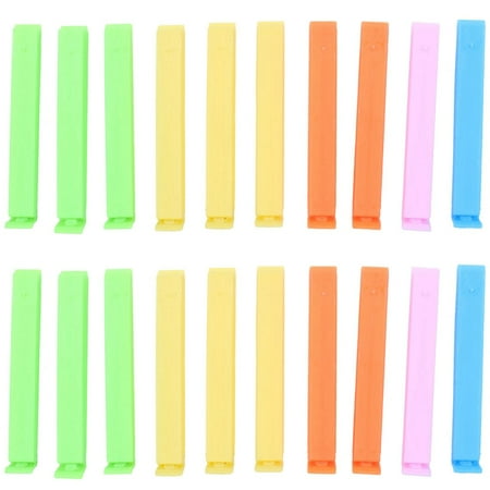 20 Pieces Portable New Food Snacks Sealed Bag Sealed Bag Sealing Clip Plastic Tool
20 Pieces Portable New Food Snacks Sealed Bag Sealed Bag Sealing Clip Plastic Tool