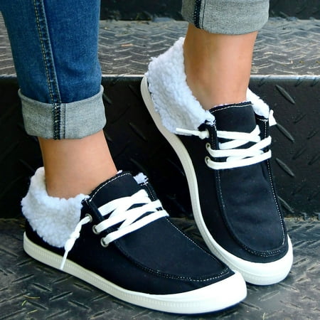 TALKVE Ladies Shoes Warm Casual Shoes Fashion Soft Sole Non Slip Lazy Casual Shoes Canvas
TALKVE Ladies Shoes Warm Casual Shoes Fashion Soft Sole Non Slip Lazy Casual Shoes Canvas