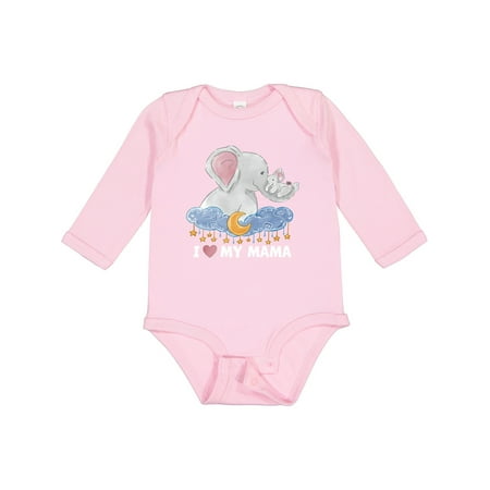Inktastic I Love My Mama Cute Elephants with Moon and Stars Gift Baby Boy or Baby Girl Long Sleeve Bodysuit
Inktastic I Love My Mama Cute Elephants with Moon and Stars Gift Baby Boy or Baby Girl Long Sleeve Bodysuit