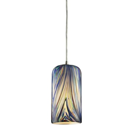 Elk Home Molten 5 Wide 1-Light Pendant - Satin Nickel