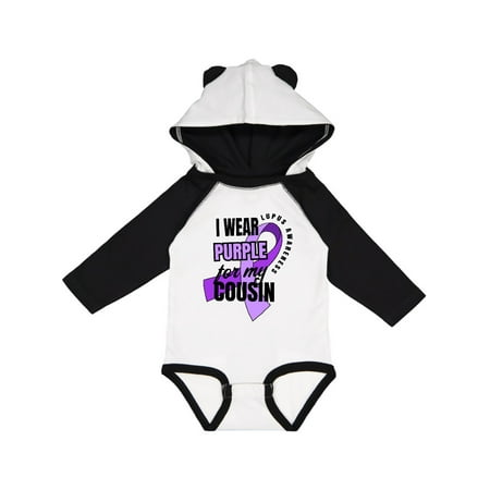 Inktastic I Wear Purple For My Cousin Lupus Awareness Gift Baby Boy or Baby Girl Long Sleeve Bodysuit
Inktastic I Wear Purple For My Cousin Lupus Awareness Gift Baby Boy or Baby Girl Long Sleeve Bodysuit