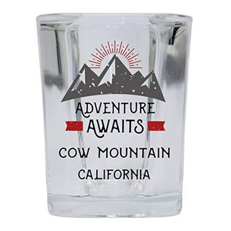 Cow Mountain California Souvenir 2 Ounce Square Base Liquor Shot Glass Adventure Awaits Design
Cow Mountain California Souvenir 2 Ounce Square Base Liquor Shot Glass Adventure Awaits Design