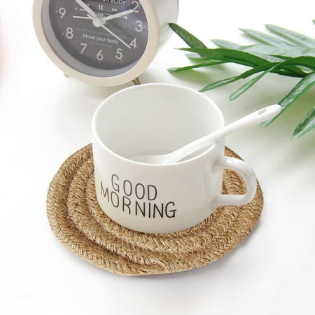 Aopfjg Tools 18cm Cotton Insulation Mat Meal Mat Woven Anti Scalding Table Mat Bowl Mat Nordic Simple Pot Mat Cotton Insulation Mat Kitchen Utensils Set Accessories
Aopfjg Tools 18cm Cotton Insulation Mat Meal Mat Woven Anti Scalding Table Mat Bowl Mat Nordic Simple Pot Mat Cotton Insulation Mat Kitchen Utensils Set Accessories