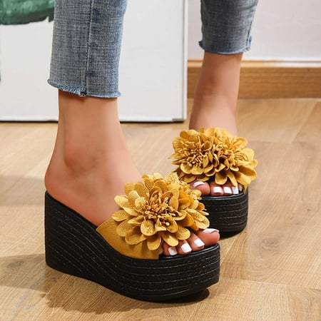 Jacenvly 2024 New Women s Summer Platform Solid Color Floral Wedge Sandals Yellow Sandals for Women Clearance
Jacenvly 2024 New Women s Summer Platform Solid Color Floral Wedge Sandals Yellow Sandals for Women Clearance