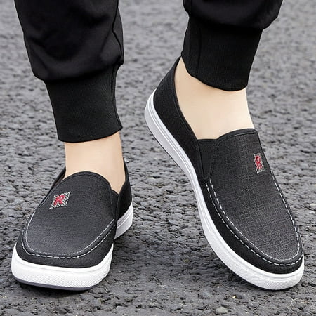 Huilaibazo Casual Shoes For Men Fashion Autumn Flat Bottom Non Slip Canvas Shoes Solid Color Slip On Comfortable Simple Design
Huilaibazo Casual Shoes For Men Fashion Autumn Flat Bottom Non Slip Canvas Shoes Solid Color Slip On Comfortable Simple Design