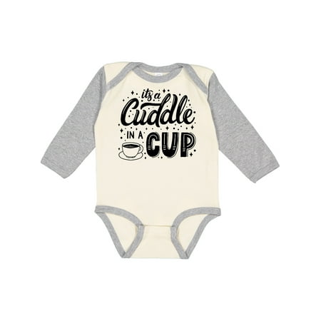 Inktastic It s a Cuddle in a Cup with Stars and Mug Gift Baby Boy or Baby Girl Long Sleeve Bodysuit
Inktastic It s a Cuddle in a Cup with Stars and Mug Gift Baby Boy or Baby Girl Long Sleeve Bodysuit