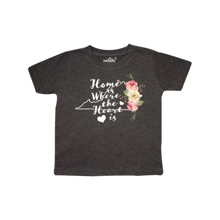 Inktastic Virginia Home is Where The Heart is with Watercolor Floral Gift Toddler Toddler Girl T-Shirt
Inktastic Virginia Home is Where The Heart is with Watercolor Floral Gift Toddler Toddler Girl T-Shirt