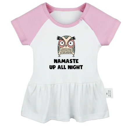 Namaste Up All Night Funny Dresses For Baby Newborn Babies Skirts Infant Princess Dress 0-24M Kids Graphic Clothes (Pink Raglan Dresses 6-12 Months)
Namaste Up All Night Funny Dresses For Baby Newborn Babies Skirts Infant Princess Dress 0-24M Kids Graphic Clothes (Pink Raglan Dresses 6-12 Months)