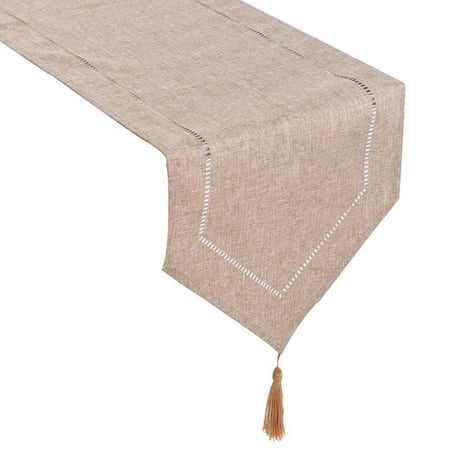 Decorative Linen Table Runner with Tassels Tabletop Collection 14 x 72 Inches Table Runners for Everyday Dining Wedding
Decorative Linen Table Runner with Tassels Tabletop Collection 14 x 72 Inches Table Runners for Everyday Dining Wedding