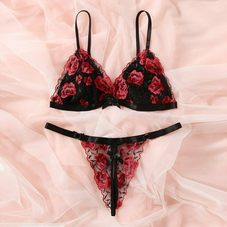 Cathalem Lingerie plus Women Lingerie Sheer Pajamas Sleep Loung Underwear Floral Lace Bra And Panty Set Lingerie Bra Underwear Black Medium
Cathalem Lingerie plus Women Lingerie Sheer Pajamas Sleep Loung Underwear Floral Lace Bra And Panty Set Lingerie Bra Underwear Black Medium