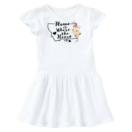 Inktastic Montana Home is Where the Heart is with Watercolor Floral Gift Toddler Girl Dress
Inktastic Montana Home is Where the Heart is with Watercolor Floral Gift Toddler Girl Dress