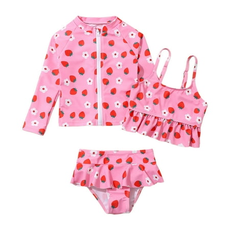 TAIAOJING Baby Girl 3-Piece Bikini Swimsuit Toddler Kids Summer Print Shorts Quick Dry Beach Swimwear Swimming Trunks 3PC Girl s Bathing Suit 6-7 Years
TAIAOJING Baby Girl 3-Piece Bikini Swimsuit Toddler Kids Summer Print Shorts Quick Dry Beach Swimwear Swimming Trunks 3PC Girl s Bathing Suit 6-7 Years