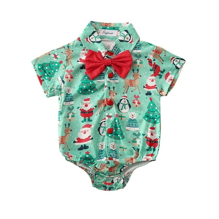 AIMAOMI Newborn Infant Baby Boy Christmas Xmas Santa Claus Gentleman Bow Romper Bodysuit H
AIMAOMI Newborn Infant Baby Boy Christmas Xmas Santa Claus Gentleman Bow Romper Bodysuit H