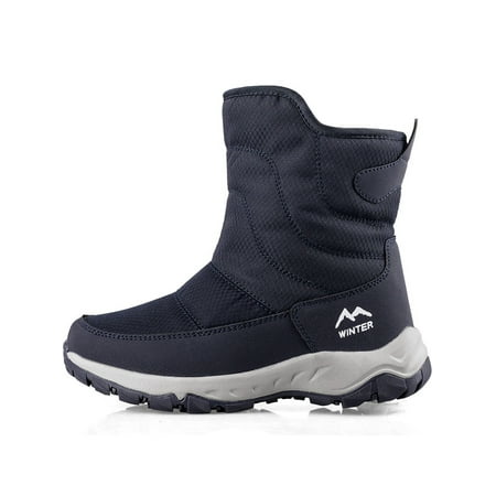 Ymiytan Womens Warm Snow Boots Travel Lightweight Flat Mid Top Boot Walking Non-Slip Dark Blue 7
Ymiytan Womens Warm Snow Boots Travel Lightweight Flat Mid Top Boot Walking Non-Slip Dark Blue 7